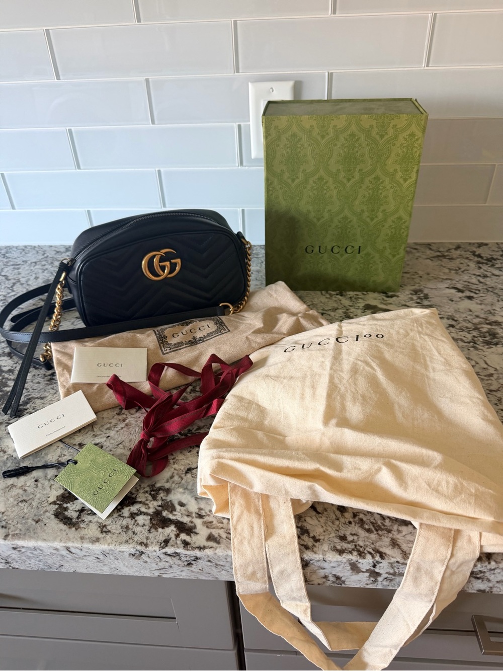 Gucci GG Marmont Small Camera Bag